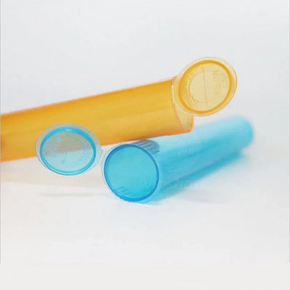 CRUSHER 10PCS King Size Cigarette Paper Tubes – Plastic Pill & Tablet Storage Container
