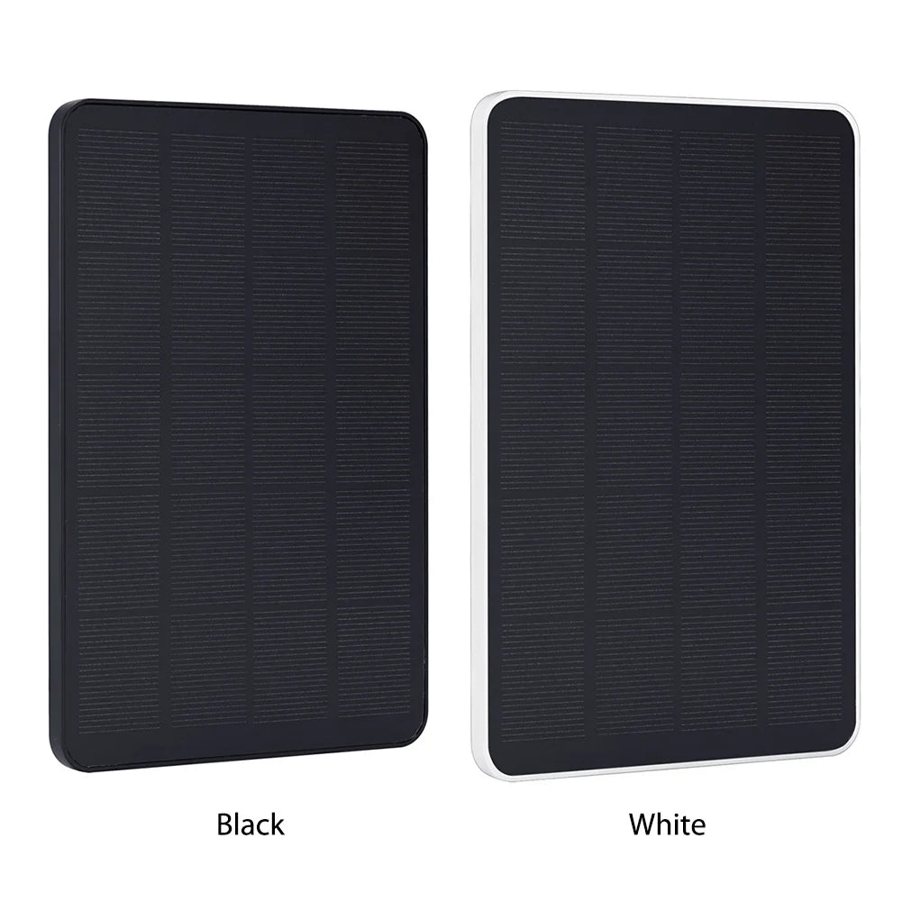 10W 5V Solar Panel Charger – 2 in 1 Micro USB & Type-C for Security Cameras & Small Home Light Systems