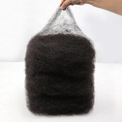 Black Pearl QVR Peruvian Kinky Curly Human Hair – 50g Afro Mini Twist Braiding Bundles 100% Remy Hair Extensions