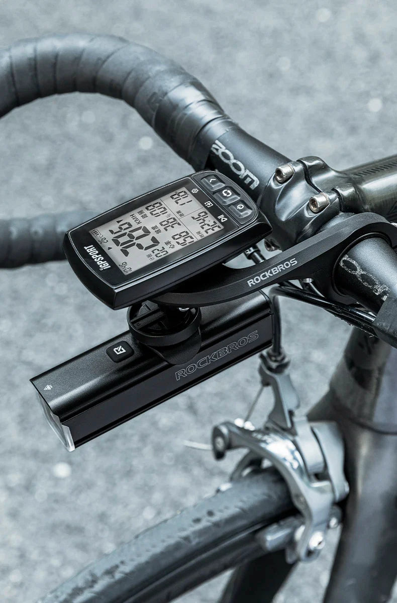 ROCKBROS Light Bracket – Nylon Bicycle Code Table Holder for Mountain & Road Bikes, Sports Camera & Lamp Extension Base