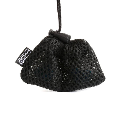 NiceHCK Black HIFI Earphone Mesh Carrying Bag – Earbud Protection Pouch, Rub Resistance, USB Cable Elastic Organizer