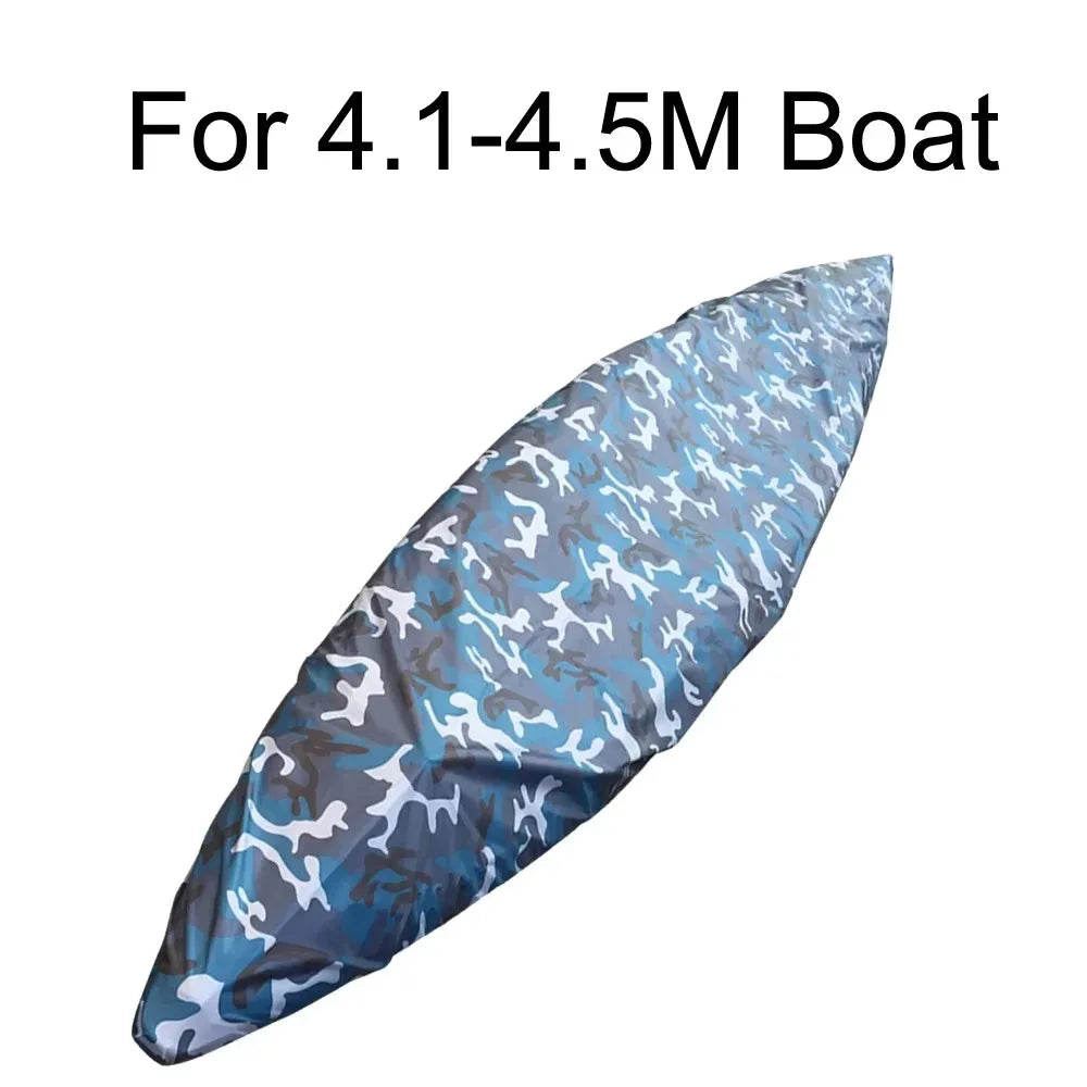 Anti-UV Waterproof Kayak Boat Storage Cover – Canoe Transport Dust Cover for Fishing & Inflatable Boat Replacement