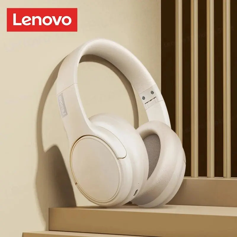 Original Lenovo TH20 Wireless Bluetooth 5.3 Headphones - Dual Mode, Foldable Sport Headset, Music & Gaming Earphones