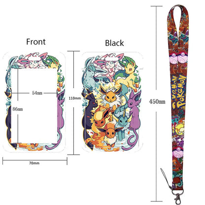 Neck Strap Lanyard for Keys and ID Cards – Badge Holder, Keychain, Key Rings, Fashion Accessory Gift