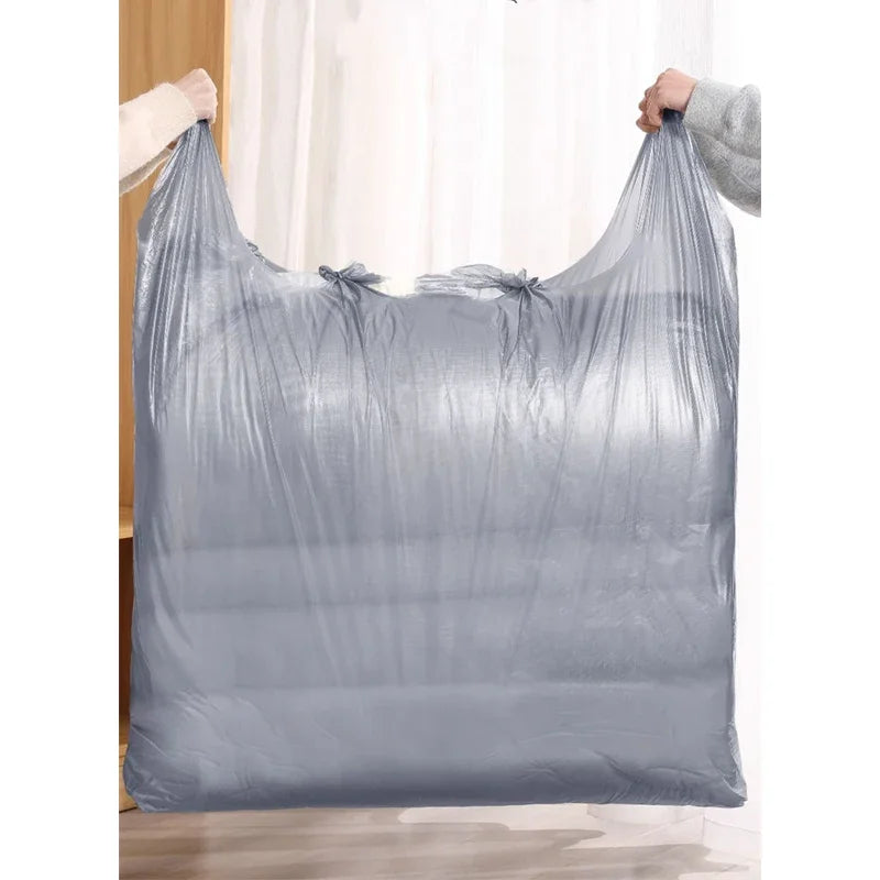 10PCS Large Capacity Thick Plastic Storage Bags — Moving & Packaging Bags for Clothes, Toys, Bedding & Blankets