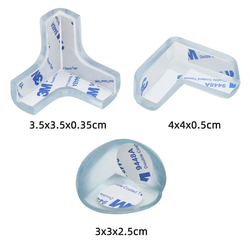 Clear Table Corner Protectors – Baby Safety Furniture Edge Guards, Anti-Collision Corner Covers