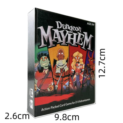 Dungeon Mayhem Card Game - Family Fun Board Game Deck for Parties & Group Play