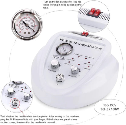 Breast & Body Shaping Vacuum Therapy Machine – Lifting, Cupping, Cellulite & Skin Tightening Device