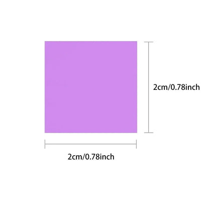 DIY Diamond Painting Purple Wax Mud - 2x2CM Dotting Glue for Cross Stitch, Diamond Embroidery Accessory