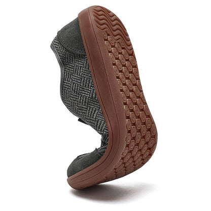 HOBIBEAR Barefoot Shoes for Men & Women | Zero Drop, Wide Toe Minimalist Cowhide Leather Sneakers