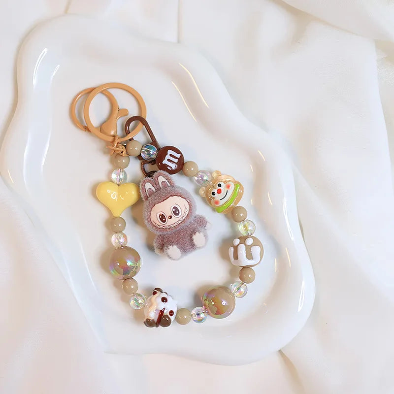 New Cartoon Keychain — Cute Bag & Backpack Pendant, Earphone Case Decoration, Car Keyring Gift Accessory