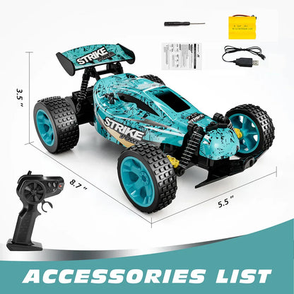 Sinovan 1:18 RC High-Speed Car – 20km/h Remote Control Drift Toy for Kids