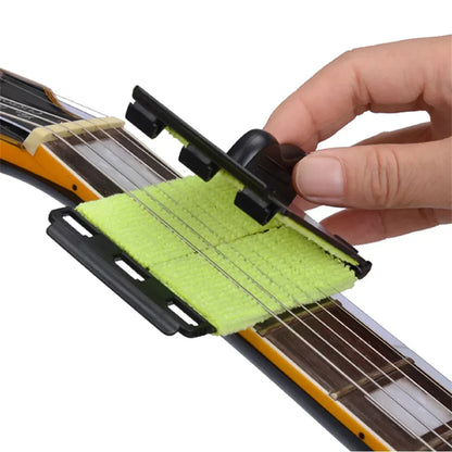 Guitar String Cleaner Cloth - Fretboard Maintenance Tool for Violin, Bass, Ukulele & Electric Guitars
