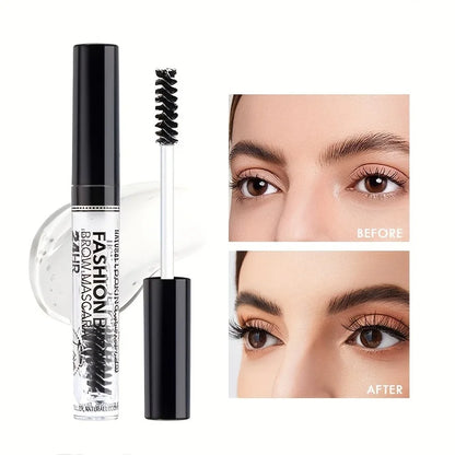 Transparent Eyelash Serum Gel - Waterproof Lash Enhancing & Nourishing Treatment for Fuller-Looking Lashes