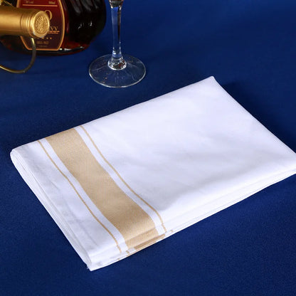 European Cotton Kitchen Towel Placemat — Thickened Cup Cloth Mat for Restaurant & Home