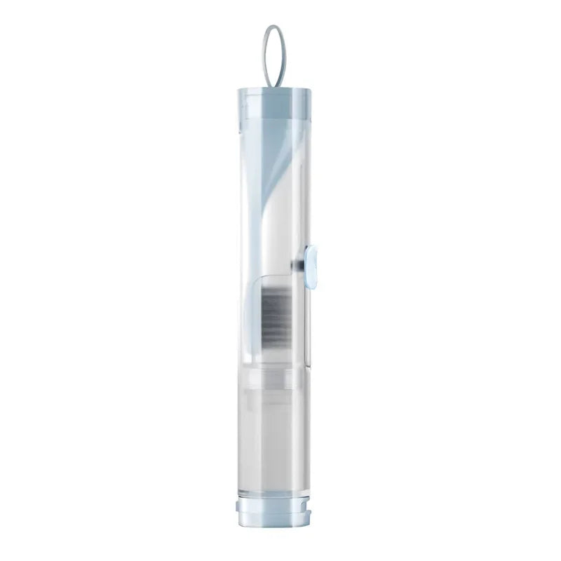 Portable Folding Toothbrush Set: Creative Travel Tooth Clean Tools - Holds Toothpaste, Convenient On-the-Go Dental Care