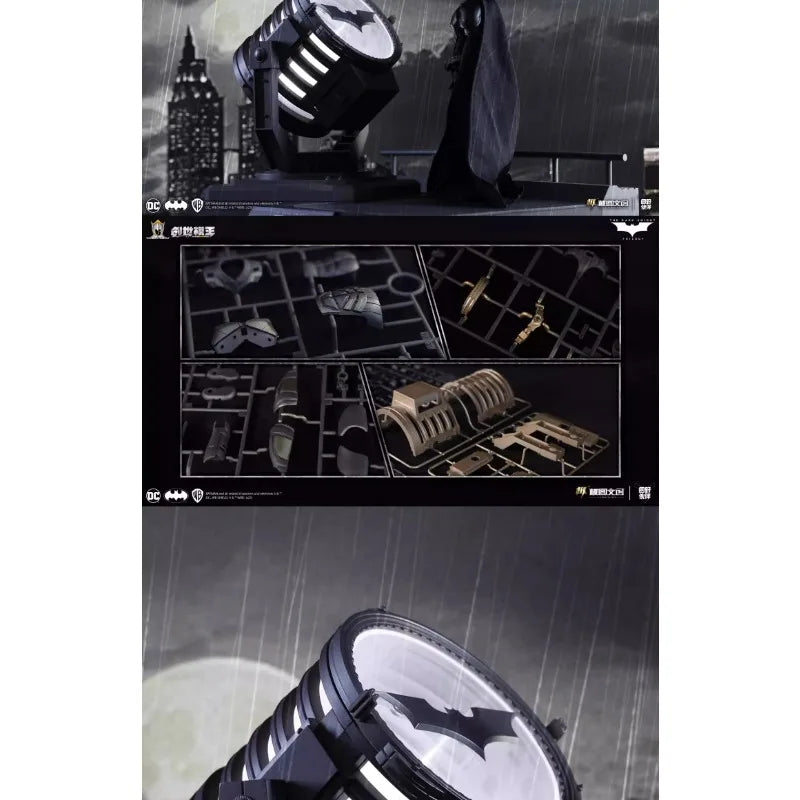 Batman Deluxe Searchlight Model – Dark Knight Batcart DC Collectible Gift, Fast 24-Hour Shipping