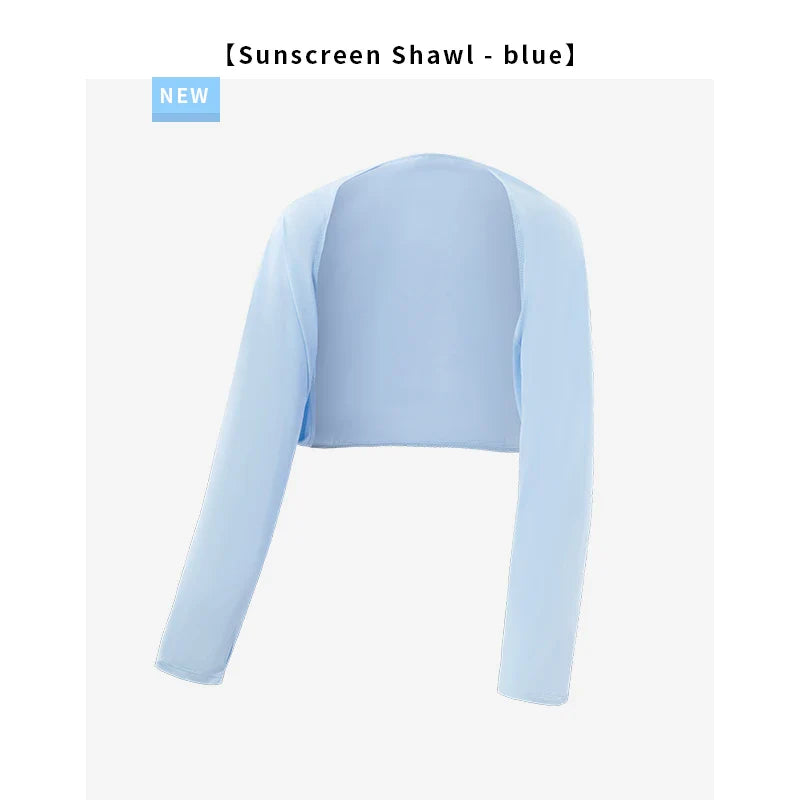 Women’s UPF Sun Protection Shawl – Breathable Cooling Shrug with Thumb Holes Loose Dolman Sleeve Cover for Travel & Outdoor Use
