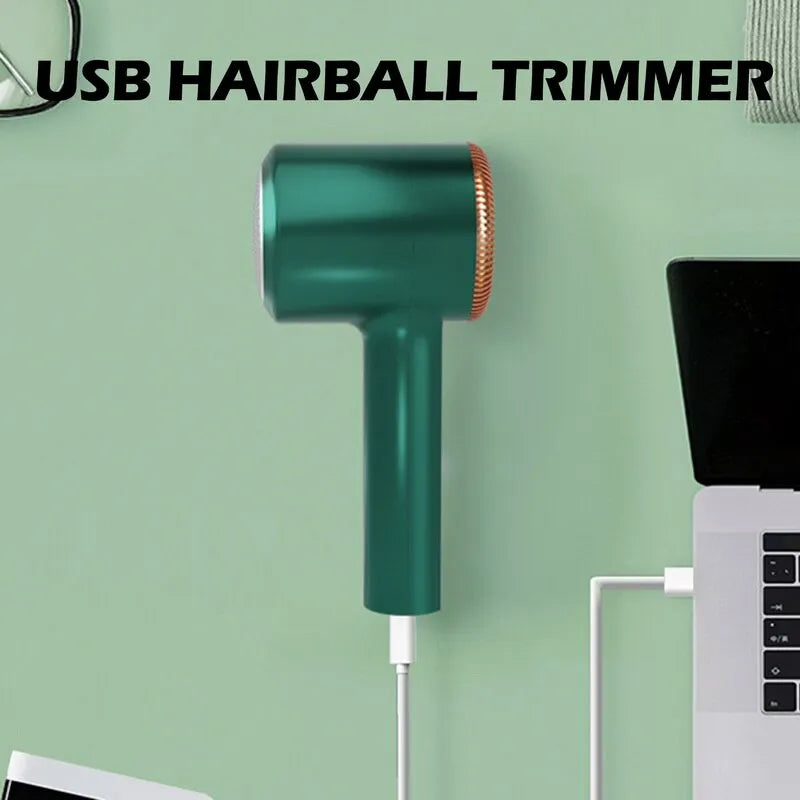 USB Electric Rechargeable Lint Remover: Hair Ball Trimmer Fuzz Clothes Sweater Shaver - Convenient Clothes Reels Removal Device