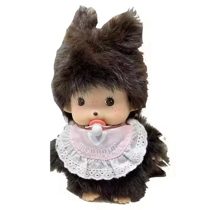 15cm DIY Monkey Plush Doll – Kawaii Dress-Up Pendant for Schoolbag, Cute Christmas & Children’s Gift