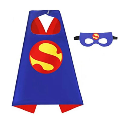 Superhero Capes for Boys & Girls – Cartoon Dress-Up Costume Cloak for Birthday, Halloween & Easter Party