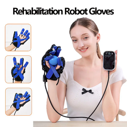 Rehabilitation Robot Glove – Hand Device for Finger Training & Massage, Stroke Hemiplegia Rehabilitation, Hand Function Recovery
