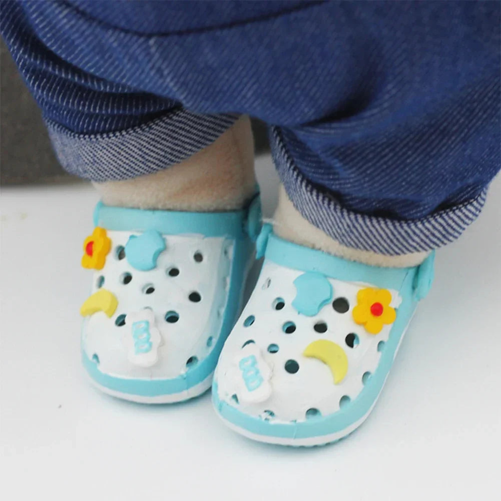 LABUBU 3.0 Slipper Shoes for 17cm Cotton Dolls – Casual Sports Boots & DIY Doll Accessories