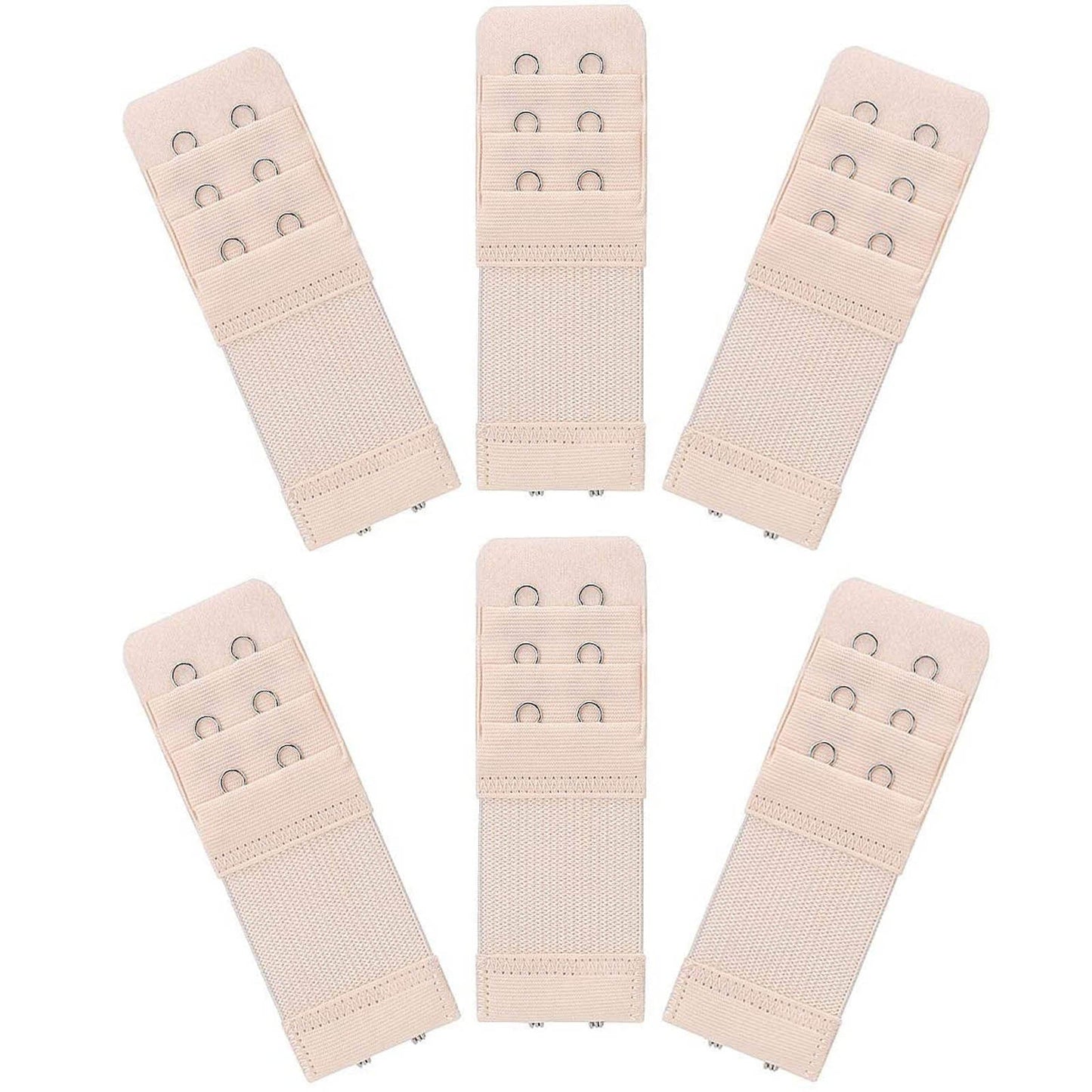 6PCS Women’s Bra Extender Strap Set – Adjustable Hook Extension for Bras, Underwear & Intimates Accessories