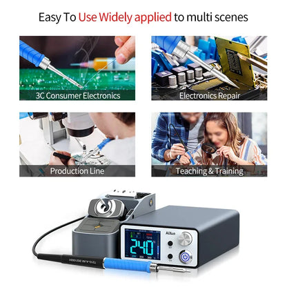 AIXUN T3A T3B Intelligent Soldering Station - T115/T210/T245/T12 Rework Station for PCB & BGA Soldering Tools