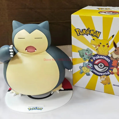 Pokemon Large Figure Set — Pikachu, Charmander, Eevee, Squirtle & Pokeball Doll Figurines, Kids Collectible Toys & Gifts