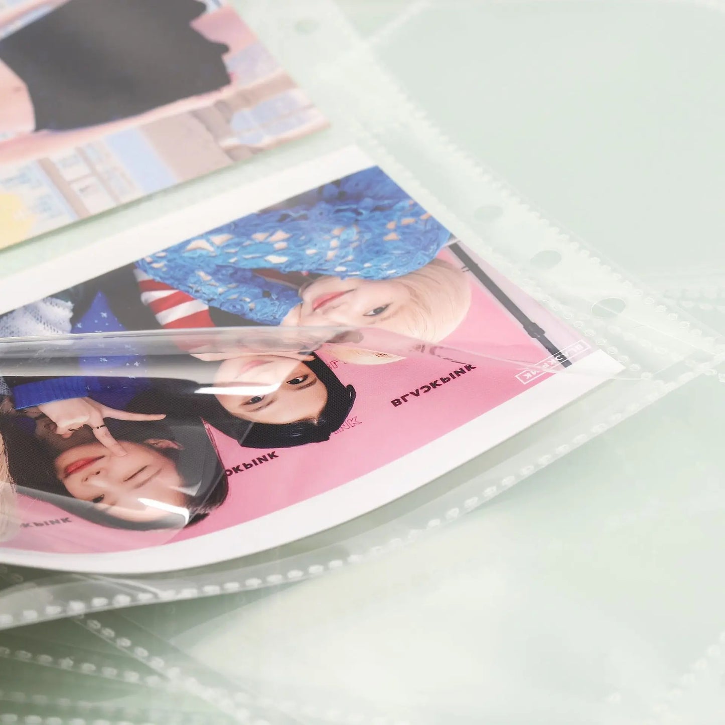 A5/A6/A7 Transparent File Holder Set – 10pcs 6-Hole Loose Leaf PVC Binder for DIY Document Storage