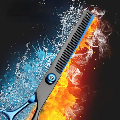 6.5" Professional Hair Scissors Set – Hairdressing & Thinning Barber Scissors for Cutting