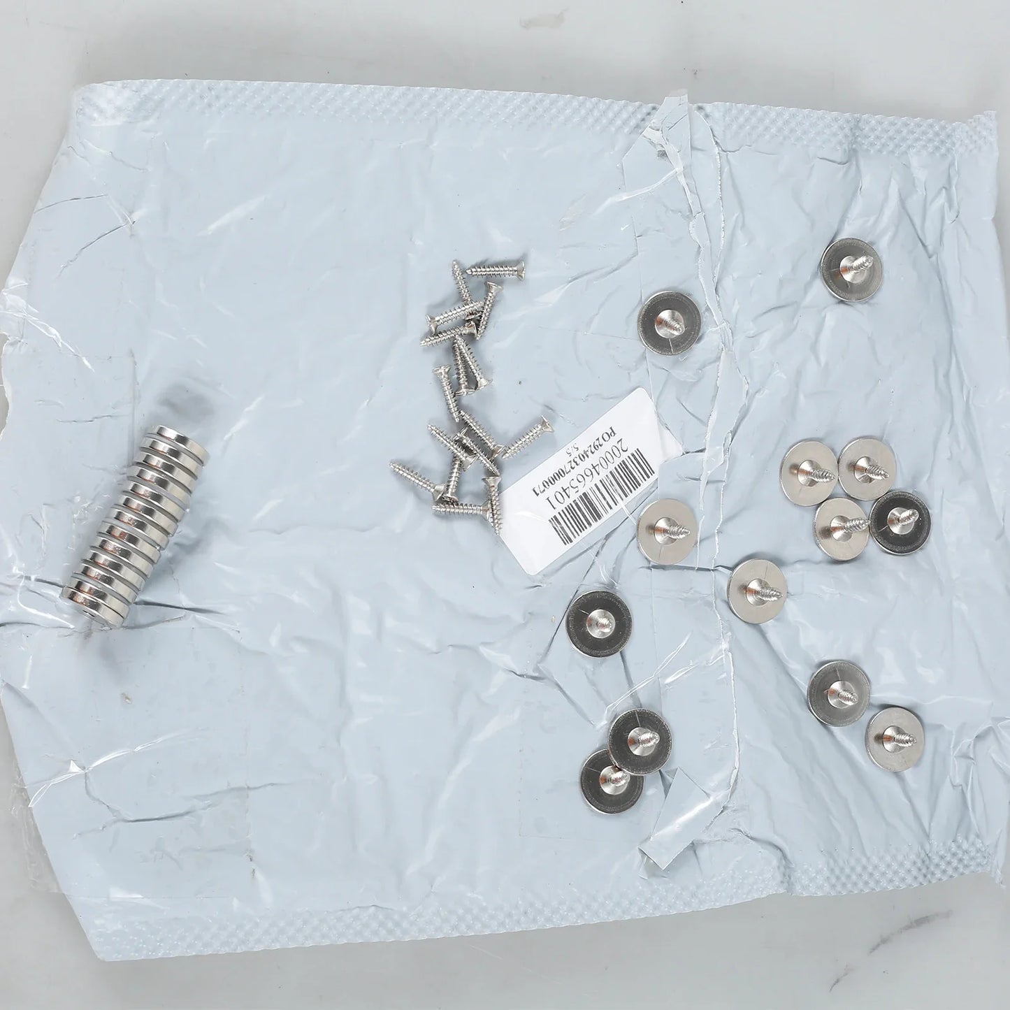 12Pcs Magnetic Cabinet Door Closure – Hidden Metal Catch for Closet & Cabinet Doors