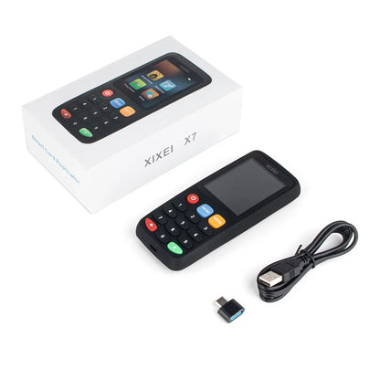 X7 Smart Card Reader RFID Copier IC ID Token Duplicator 125kHz Badge Writer 13.56MHz NFC Programmer