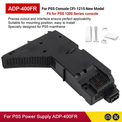 Replacement Internal AC Adapter Power Supply for PS5 CFI-1215 — ADP-400DR/ADP-400ER/ADP-400FR