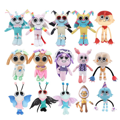 Kawaii Dandy's World Plush Toys – Twisted Eggson Painted Pattern Game Peripheral for Kids, Birthday & Xmas Gift