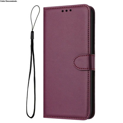 Samsung Galaxy S26–S22–S21–S20 FE–A57–A52–A37–A32–A22–A13–A12 Case - Single Color Flip Protective Phone Cover