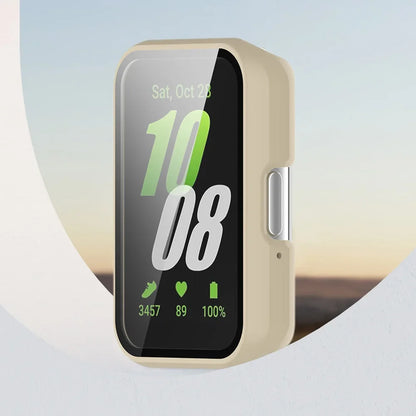 Protective Watch Case for Samsung Galaxy Fit 3 SM-R390 – PC Cover with Tempered Glass, Anti-Fall & Anti-Scratch