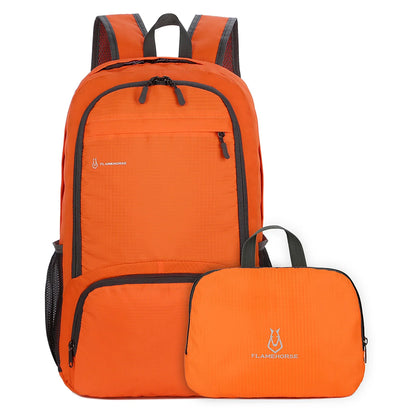 Lightweight Foldable Backpack - Waterproof Packable Daypack for Men & Women, Outdoor Travel, Hiking, Cycling & Camping Shoulder Bag