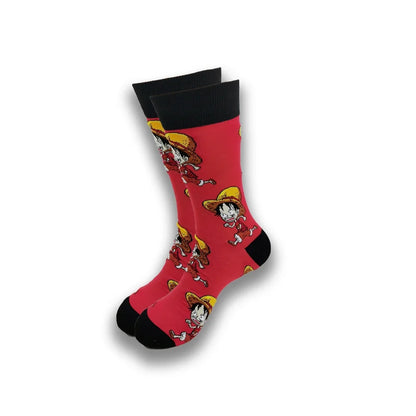 Spring and Autumn Cartoon Movie Character Socks for Men & Women – Funny Fashion High Quality Crew Tube Socks, Unisex Casual Cotton Socks