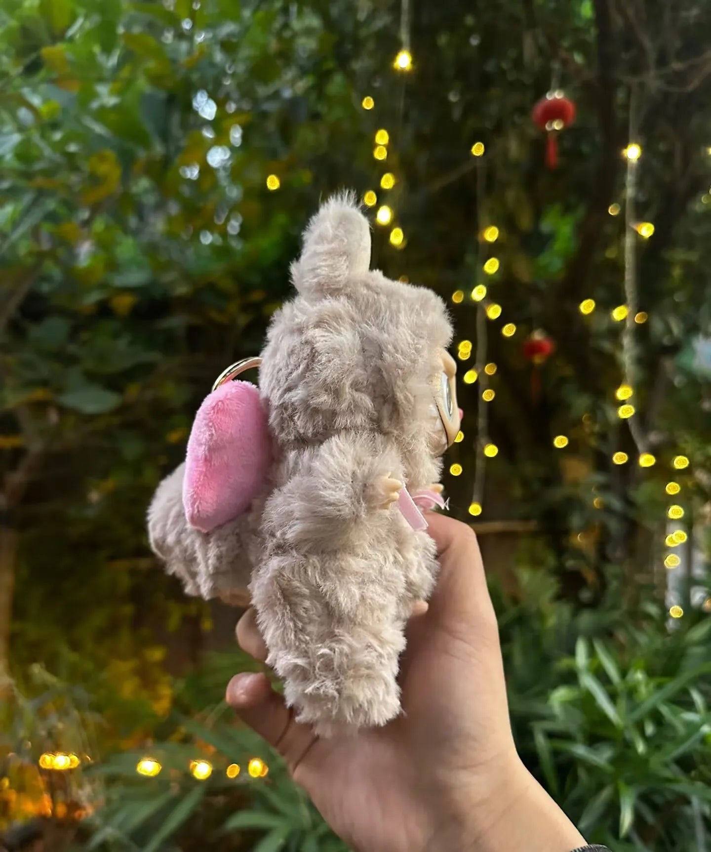 Limited Edition Labubu Winnie Angel Plush — Exclusive Blind Box Cute Backpack Pendant Toy Gift