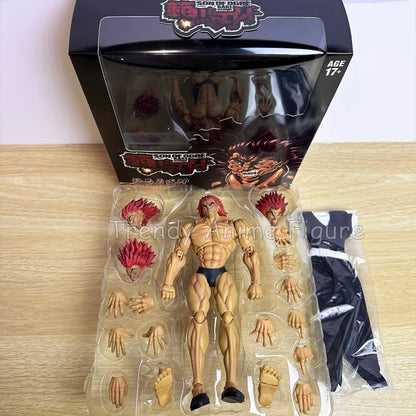 ST Baki Hanma Son of Ogre Action Figure — Yuujiro Hanma PVC Movable Anime Model Toy