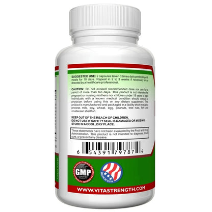 Intestinal Detox Capsules – Black Walnut & Wormwood for Parasite & Intestinal Worm Elimination, 60 Count