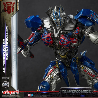 YOLOPARK Transformers Model – The Last Knight AMK PRO 20cm Optimus Prime Action Figure Toy for Boys & Men