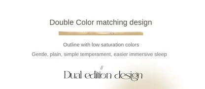 Pure Cotton Long Staple Bedding Set - 4PCS, Matte Bed Sheet & Duvet Cover, All Cotton