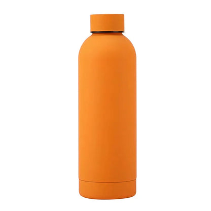 500/750ML Stainless Steel Thermos Cup – Outdoor Sports Kettle, Rubber Paint, Double-Walled Insulated Water Bottle