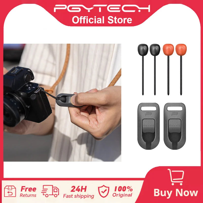 PGYTECH Quick Connectors Slim Set — Quick Beads 2.0 for Original Camera Strap