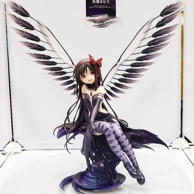 Puella Magi Madoka Magica Akemi Homura Figure – PVC Anime Girl Action Toy & GK Collectible Statue Gift