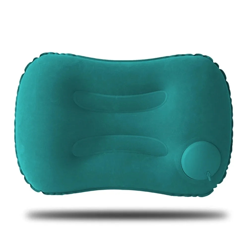 Portable Inflatable Pillow – Ultra-Soft Camping, Pool & Car Pillow for Neck and Lumbar Support