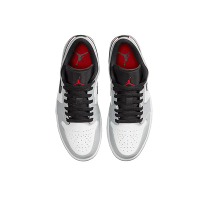Nike Air Jordan 1 Low – Light Smoke Grey Retro Basketball Shoes | Men's Wear-Resistant, Anti-Slip Sneakers